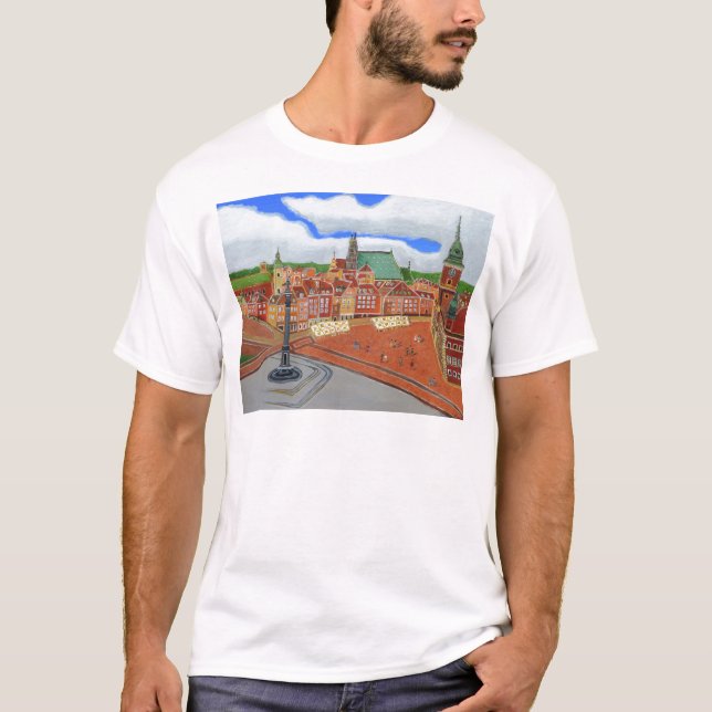 Camiseta Varsóvia — Cidade Velha (Frente)
