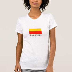 Camiseta Varsóvia Flag "WARSZAWA"