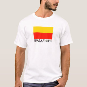 Camiseta Varsóvia Flag "Warszawa"