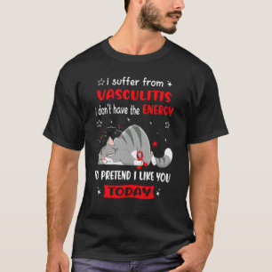 Camiseta Vasculite Guerreira I Sofre De Vasculite