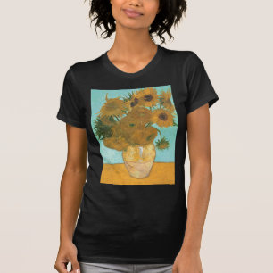 Camiseta Vase com doze girassóis por Vincent van Gogh