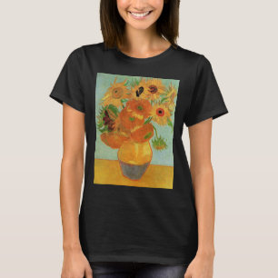 Camiseta Vase com doze girassóis por Vincent van Gogh