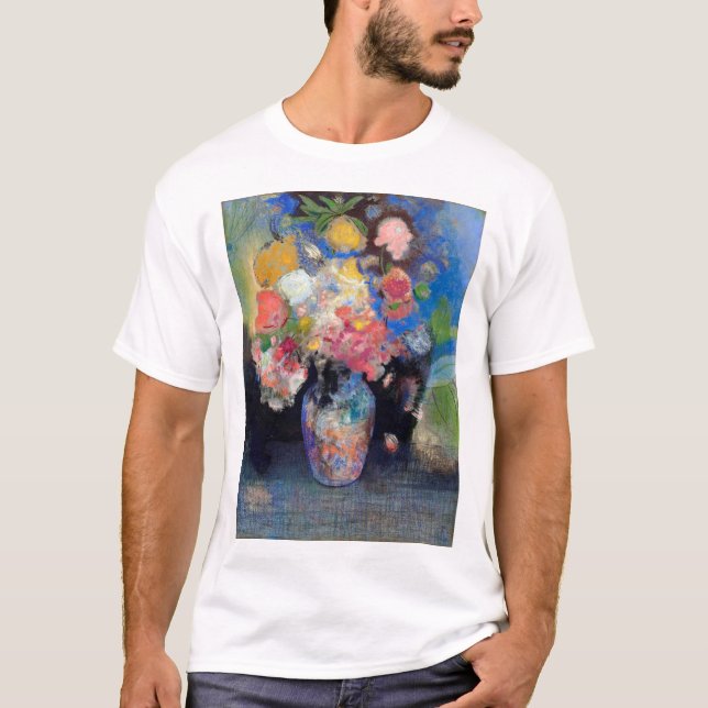 Camiseta Vase das Flores, Redon (Frente)