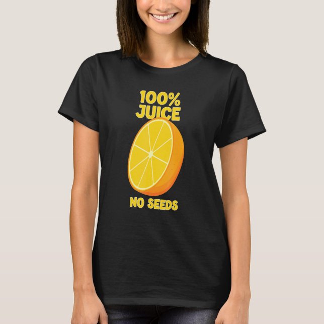 Camiseta Vasectomia 100 Sumo Sem Sementes Vasectomia Homens (Frente)