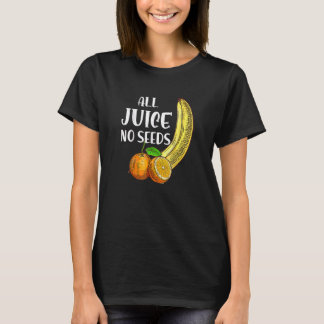 Camiseta Vasectomia Vintage Todos Os Sumos Sem Semente