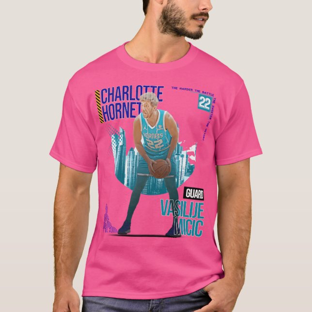 Camiseta Vasilije Micic Basball Art Hornets 2 (Frente)