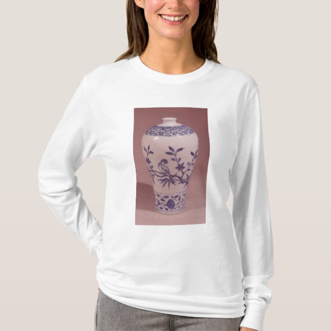 Camiseta Vaso da flor, dinastia de Ming (Frente)