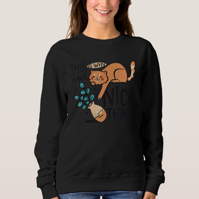 Camiseta Vaso de Flor de Gato 2 (Frente)