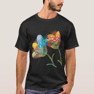 Camiseta Vaso de Flores