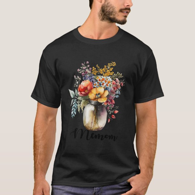 Camiseta Vaso De Flores Memom (Frente)