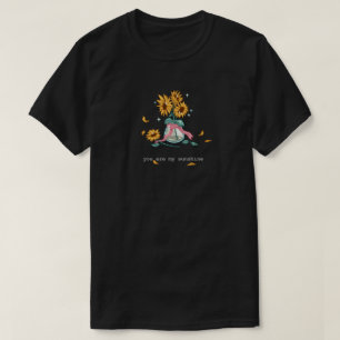 Camiseta Vaso de Girassóis Vintage "Você É Meu Sol"