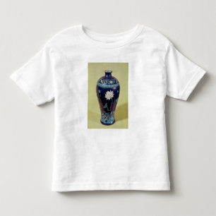 Camiseta Vaso de Ming com a decoração de três cores