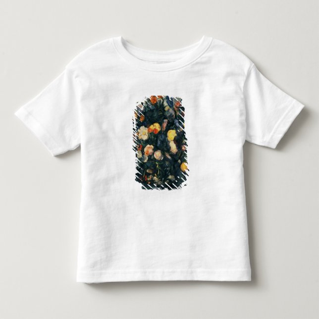 Camiseta Vaso de Paul Cezanne | das flores, 19as (Frente)