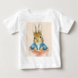 Camiseta Vaso de terracota de coelho clássico