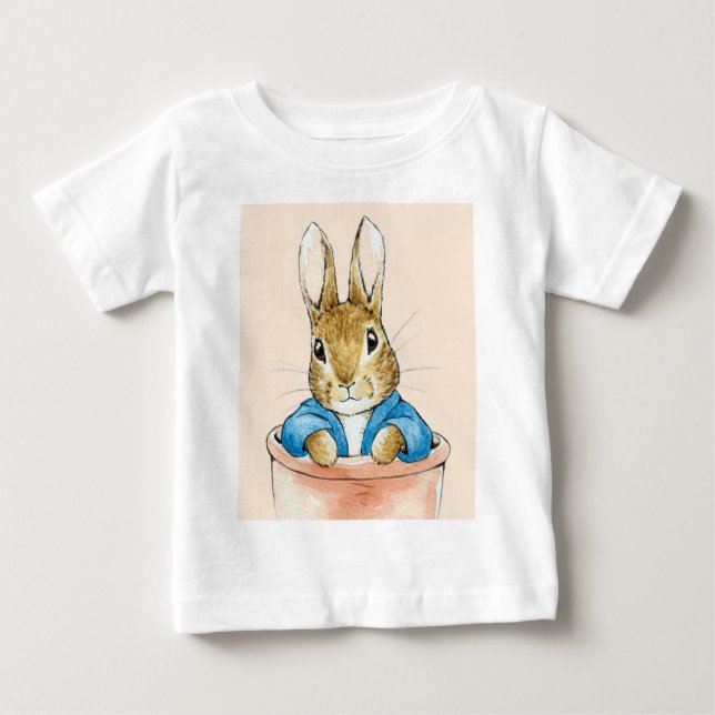 Camiseta Vaso de terracota de coelho clássico (Frente)