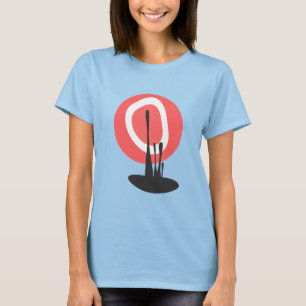 Camiseta Vaso do por do sol de Japão