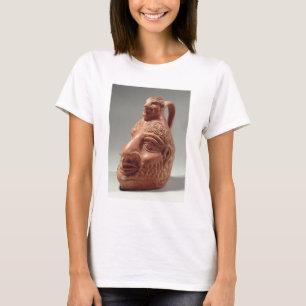 Camiseta Vaso na forma da cabeça dobro, ANÚNCIO c.400