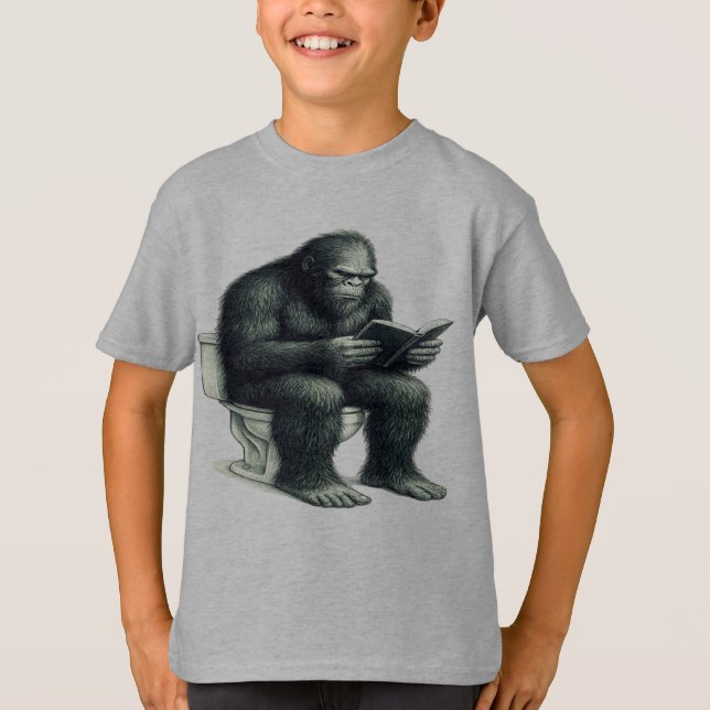 Camiseta Vaso Sanitário do Pé Grande (Frente)