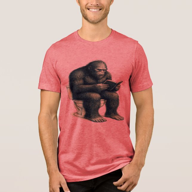 Camiseta Vaso Sanitário do Pé Grande (Frente)