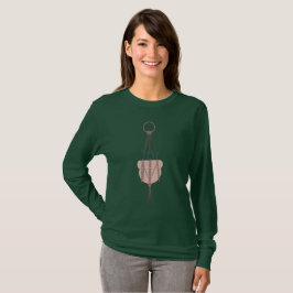 Camiseta Vaso Suspenso de Macrame para Planta da Selva