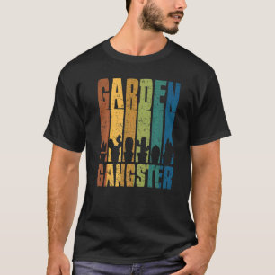 Camiseta Vasos de Plantas Gangster de Jardim Cacto Fofo Cac