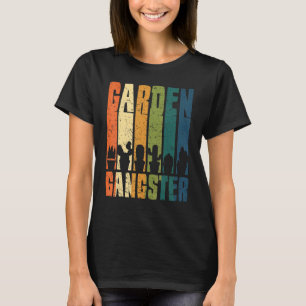 Camiseta Vasos de Plantas Gangster de Jardim Cacto Fofo Cac