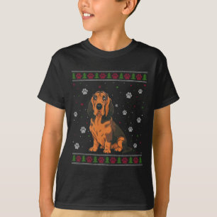 Camiseta Vassoura-de-Natal Vassoura Xmas Cachorro Animal L