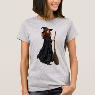 Camiseta Vassoura e Feiticeira Encantadora