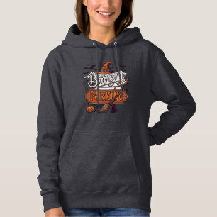 Camiseta Vassoura estacionamento Halloween Bruxa Chapéu Cab