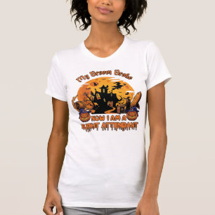 Camiseta Vassoura Quebrou Agora Sou Comissária de Bordo Hal