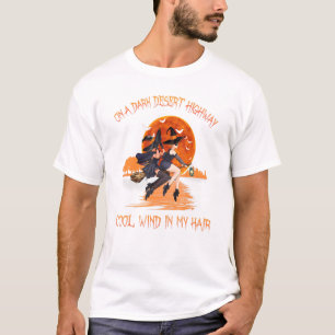 Camiseta Vassouras Andando Em Um Salão Das Estradas Do Dese