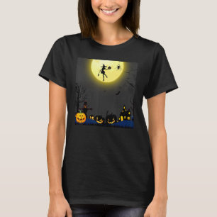 Camiseta Vassouras Andando Em Um Salão Das Estradas Do Dese