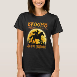 Camiseta Vassouras São Para Amadores Cavalos De Halloween