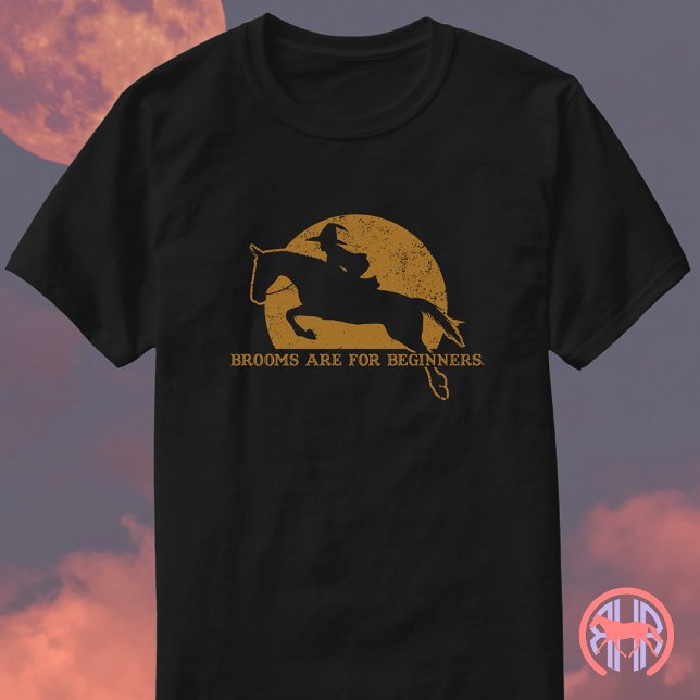 Camiseta Vassouras São Para Principiantes - Cavalo Dia de a (Criador carregado)