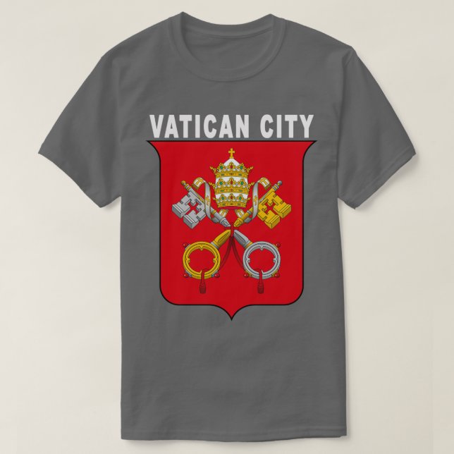 Camiseta Vatican City Catholic Holy See  (Frente do Design)