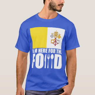 Camiseta Vatican City comida de lembrança viagem amigo