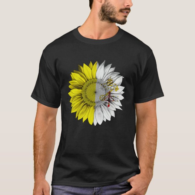 Camiseta Vatican City Flag Sunflower Vanticanien Root Proud (Frente)