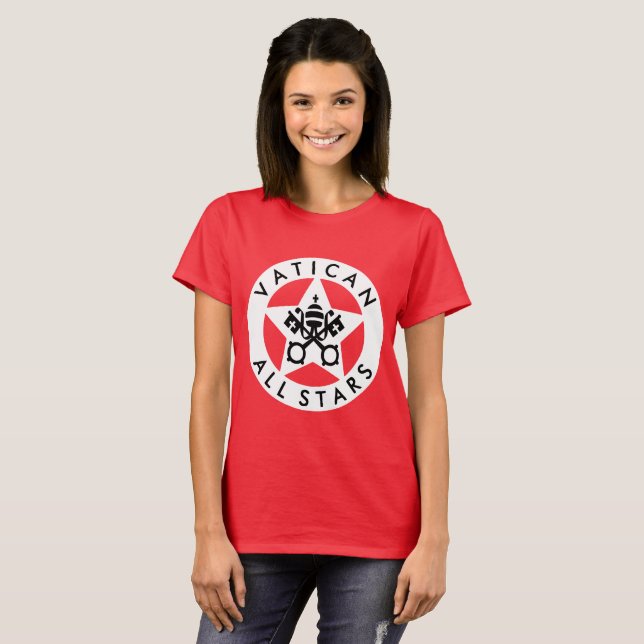 CAMISETA VATICANO TODAS AS ESTRELAS (Frente Completa)