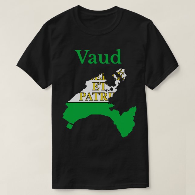 Camiseta Vaud Canton Suiça (Frente do Design)