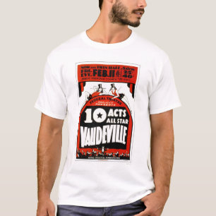 Camiseta Vaudeville All Star WPA 1938