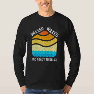 Camiseta Vaxxxxedo E Pronto Para Relaxar A Praia Ultramarin