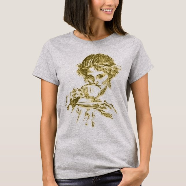 Camiseta Vaza o chá, querida (Frente)