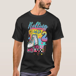 Camiseta Vazando em 2 anos, vamos rolar, vou virar 2 voltas