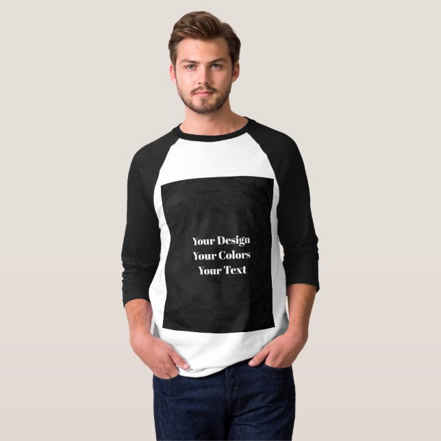 Camiseta Vazio - Crie seu próprio personalizado (Frente Completa)