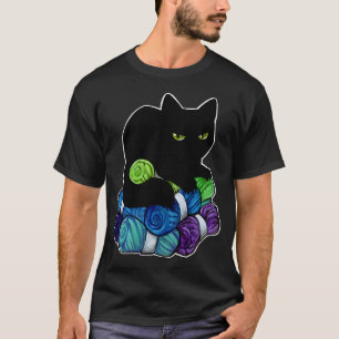 Camiseta Vazio de Acumulação de Fios