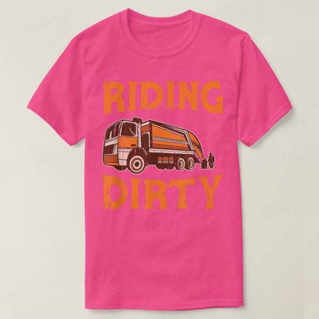 Camiseta Vazio de Lixo do reciclagem Sujo - Biode (Frente do Design)
