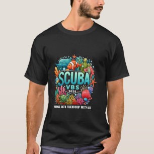 Camiseta VBS 2025 Mergulho em Amizade com Deus