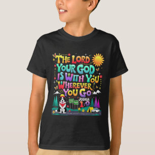Camiseta Vbs 2025 Viagem de Carro True North O Senhor Seu D
