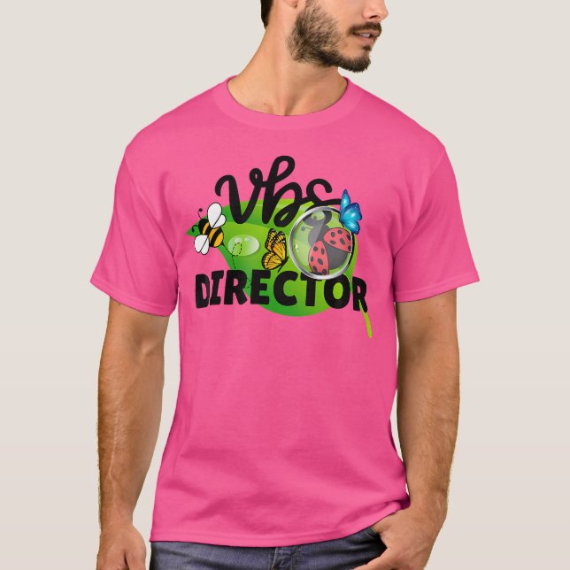 Camiseta Vbs Diretor Ampliou a Aventura de Pequenos Insetos (Frente)