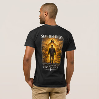 Camiseta Vê-Lo Em Mim - Refletindo Cristo